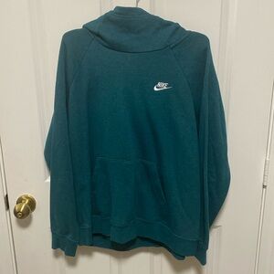 Nike Women's Funnel-Neck Fleece Pullover Hoodie